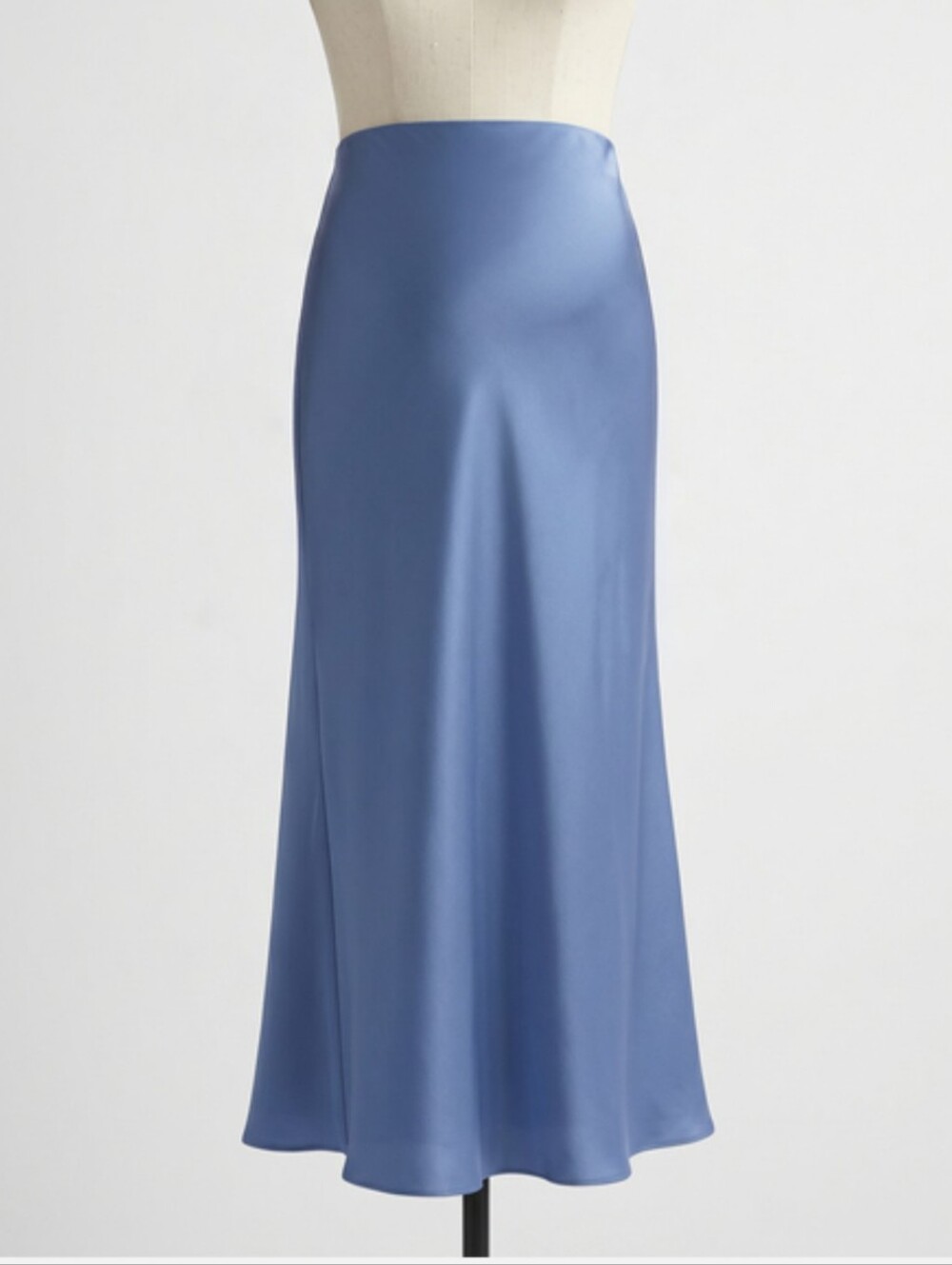 Quince • Washable Stretch Silk Maternity Skirt